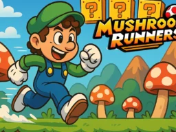 Mushroom Runners browser game