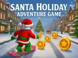 Santa Holiday Adventure Game browser game