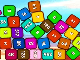 Funny Cubes 2048 browser game