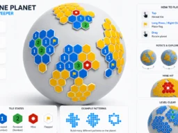 Hex Mine 3D browser game