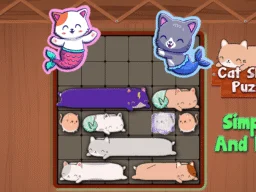 Slidey: Sliding Cat Puzzle browser game