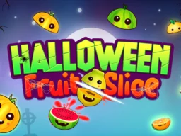 Halloween Fruit Slice browser game