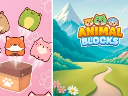 Animal Blocks browser game