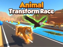 Animal Transform Race browser game
