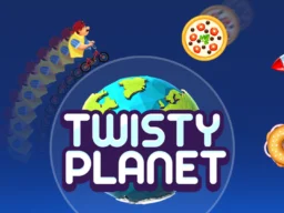 Twisty Planet browser game