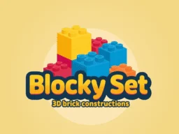 Blocky Set – 3d brick constructions browser game