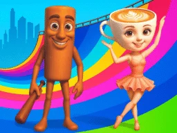 Crazy Downhill! Ragdoll Fall Down! browser game