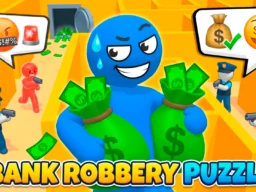 Bank Robbery Puzzle browser game
