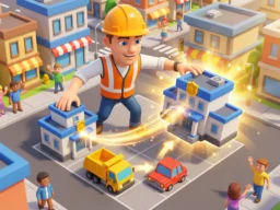 Merge Items Build City browser game