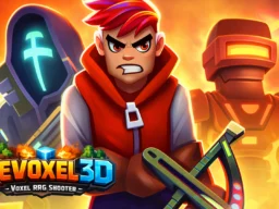Revoxel 3D – Voxel RPG Shooter browser game