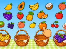 Fruits into Baskets browser game