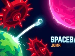 Spaceball Jump browser game