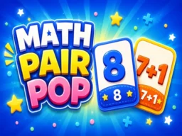 Math Pair Pop browser game