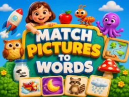 Match Picture To Words 3D browser game