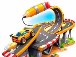 Draw a road browser game