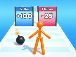 Tall Man Runner Game browser game