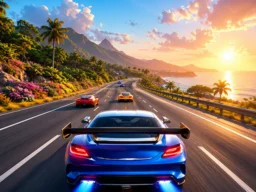 Highway Car Racer browser game