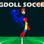 Ragdoll Soccer browser game